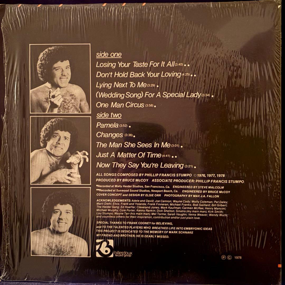 【One Man / Phillip Francis Stump】LP