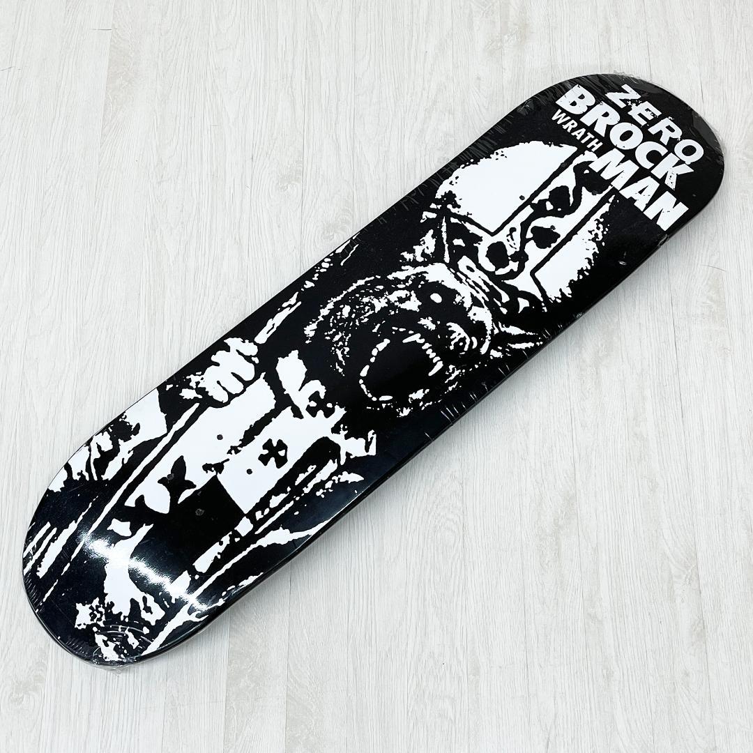 【未使用品】ゼロ ブロックマン ZERO BROCKMAN スケートボード