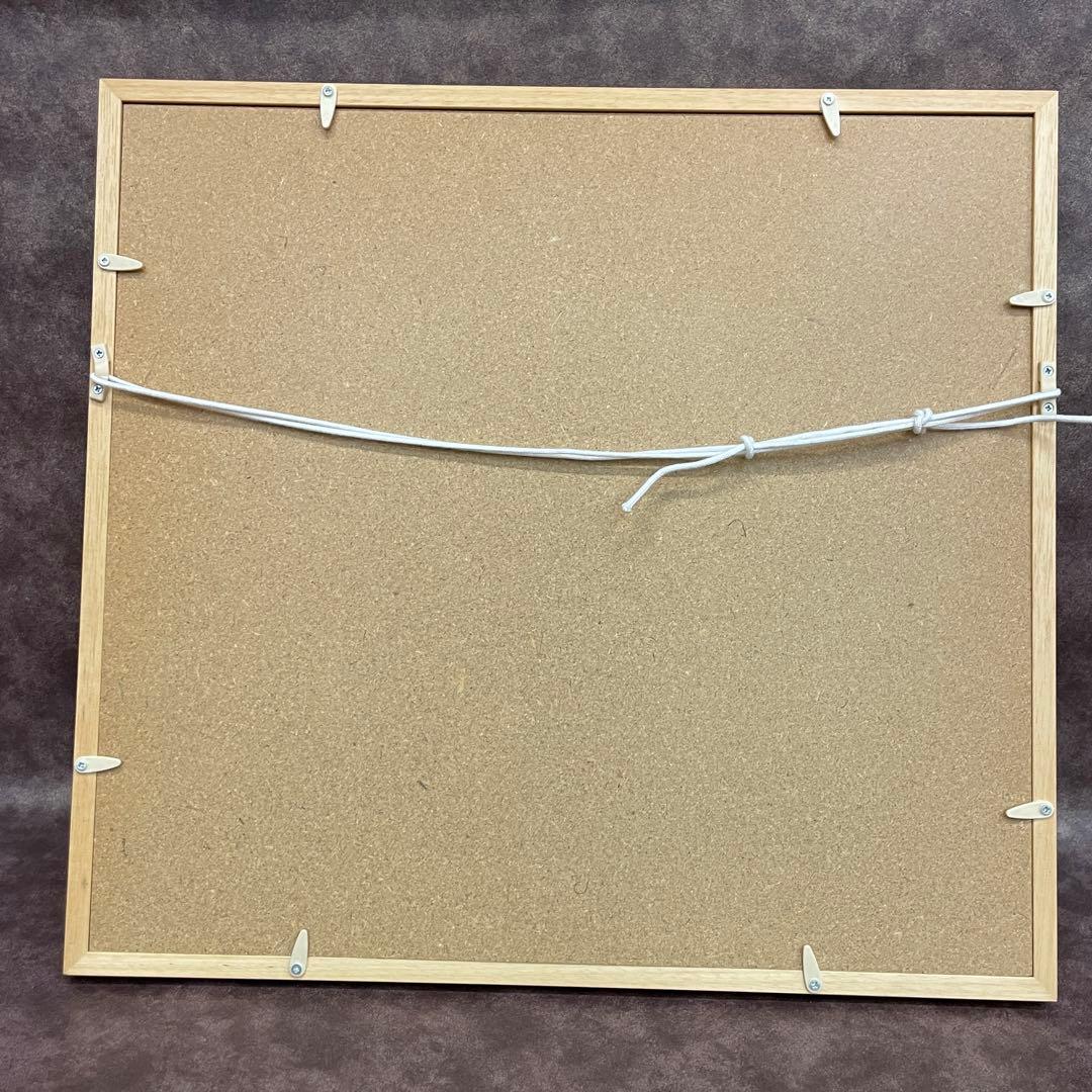 【美品】彫金額 花車 御所車 桂月作 金属工芸 木製フレーム