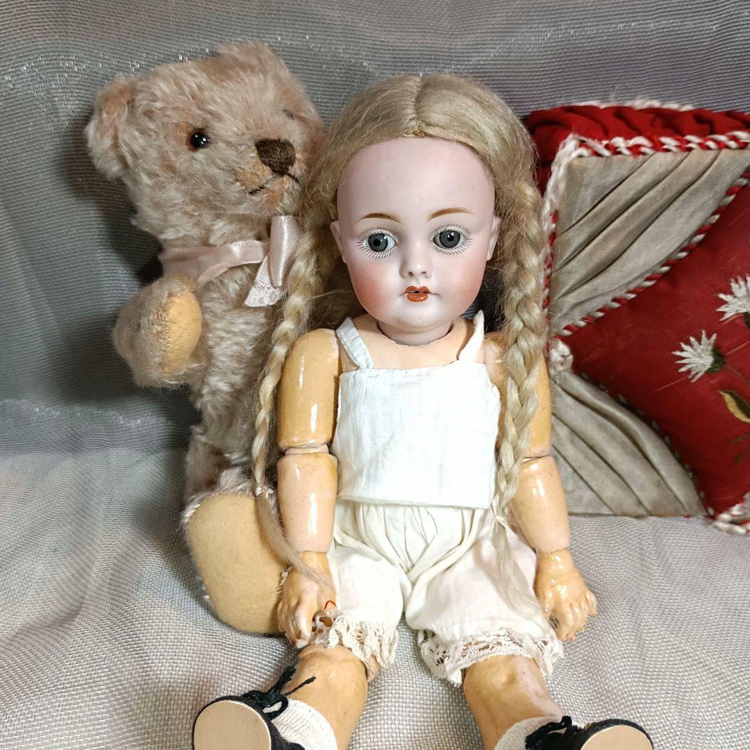 K3⭐アンティークドール　ケストナー143 　セーラー服の小さなお嬢さん