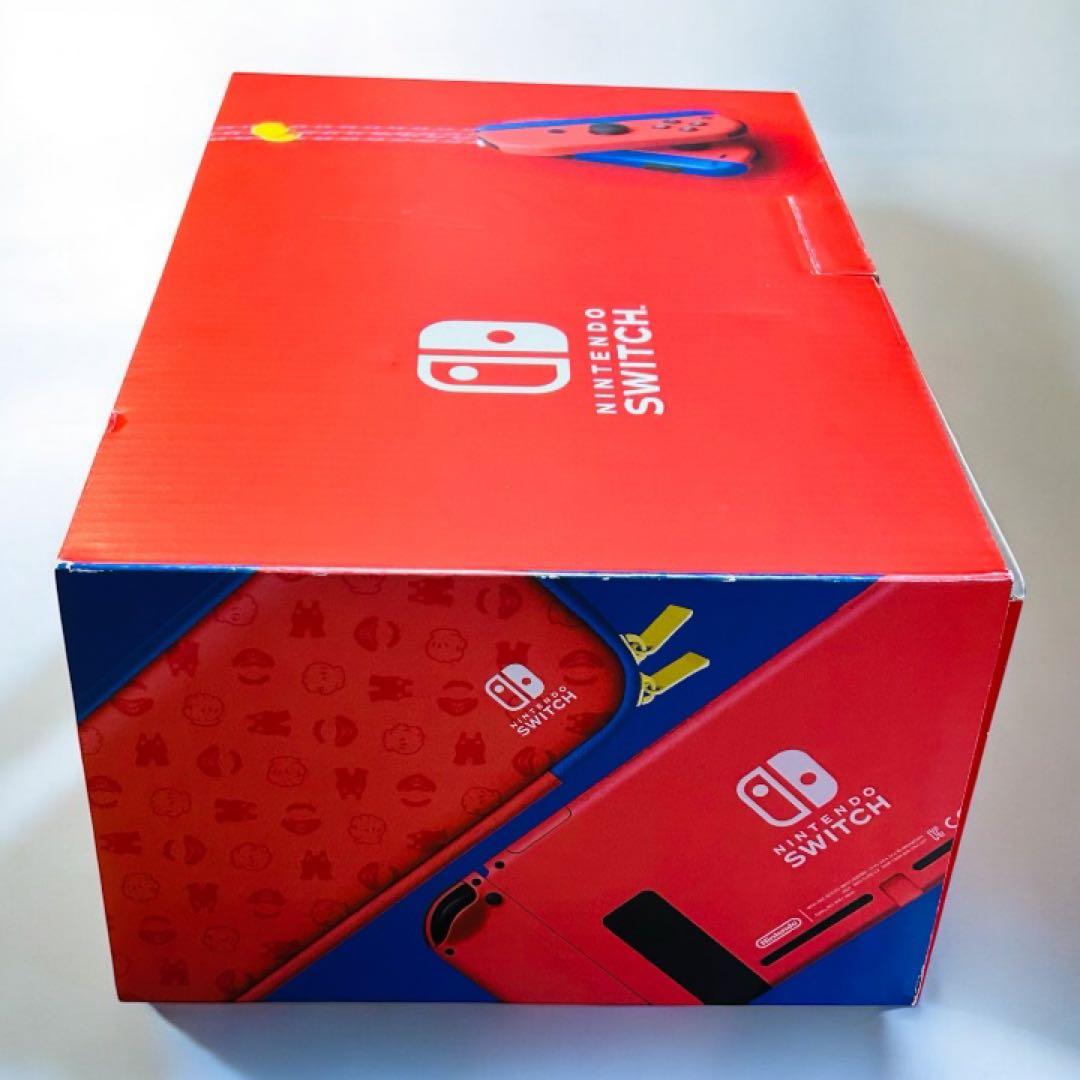 【新品】Nintendo Switch HAC-001 マリオ レッド×ブルー