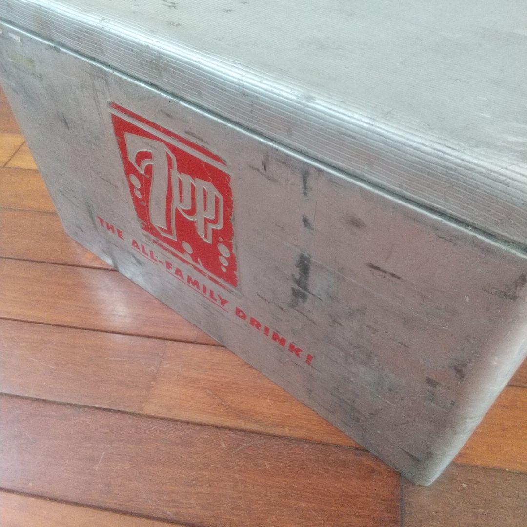 ヴィンテージ 7UP アルミクーラーBOX 50年代