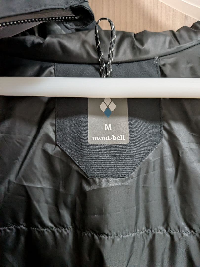 モンベル　パウダーステップパーカ　ブラック　M