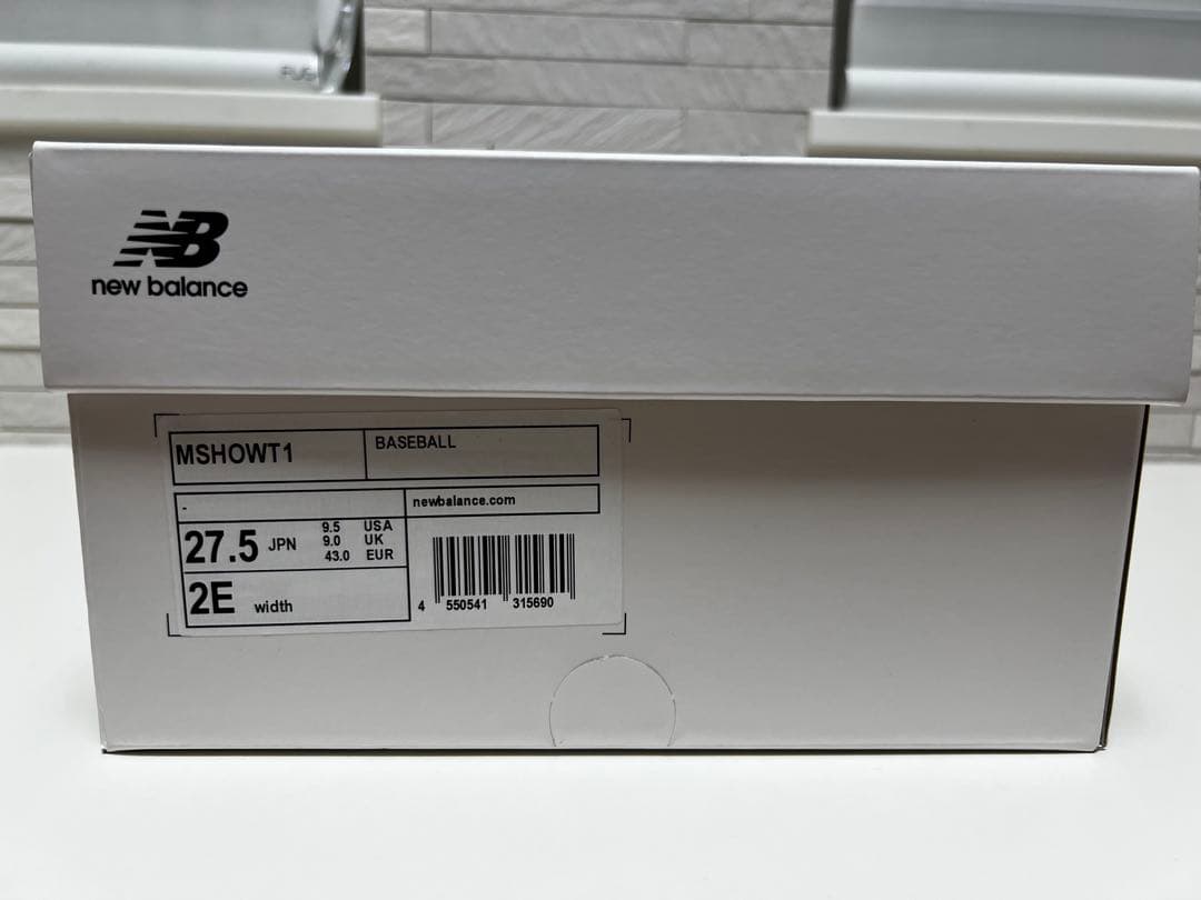 ニューバランス 大谷モデル スパイク 27.5（2E）MSHOWT1 新品未使用