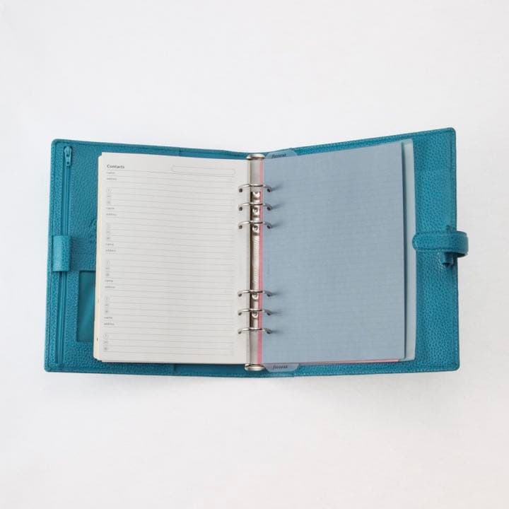 [新品]【FILOFAX】A5システム手帳 フィンスバリー /アクア
