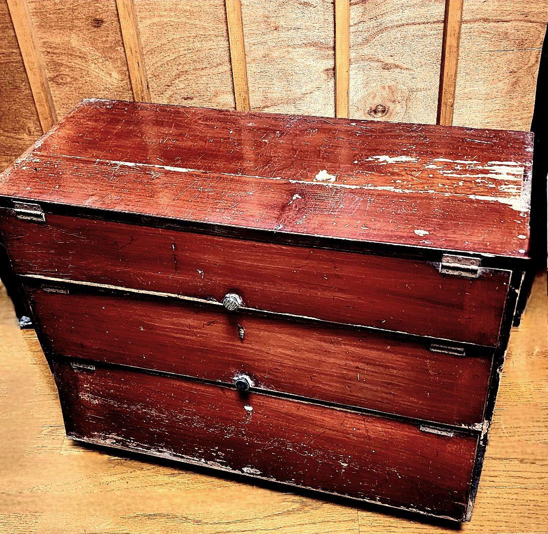 【大正浪漫】古家具/パタパタ収納棚