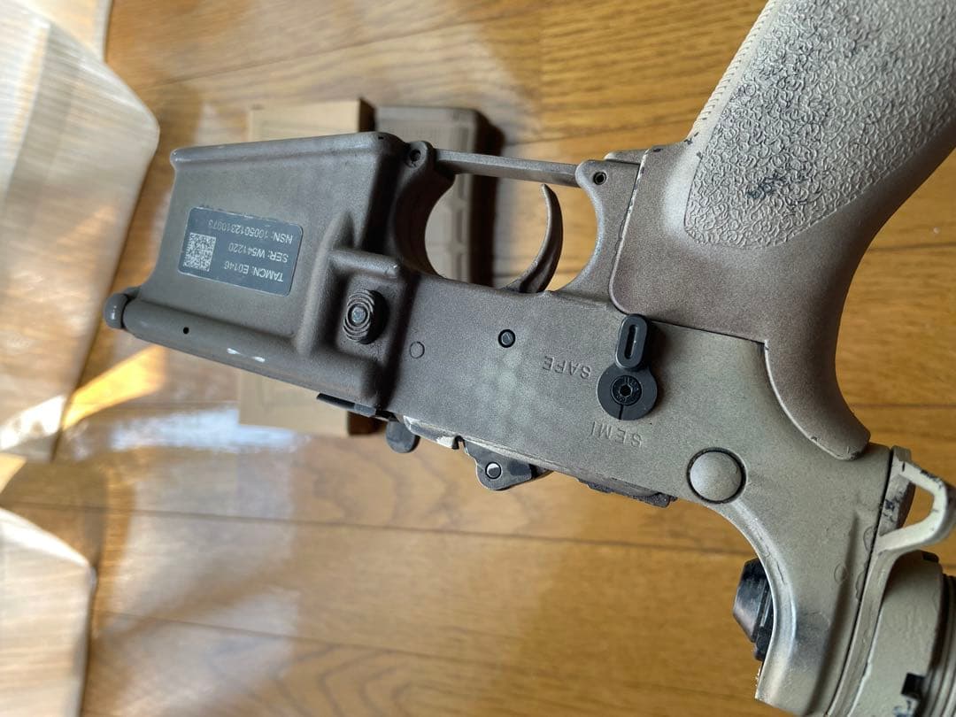 東京マルイ　MWS ロアレシーバーセット　塗装