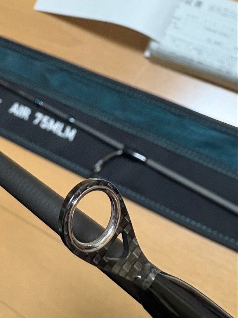 美品　Daiwa24エメラルダス AIR 75MLMエギングロッド