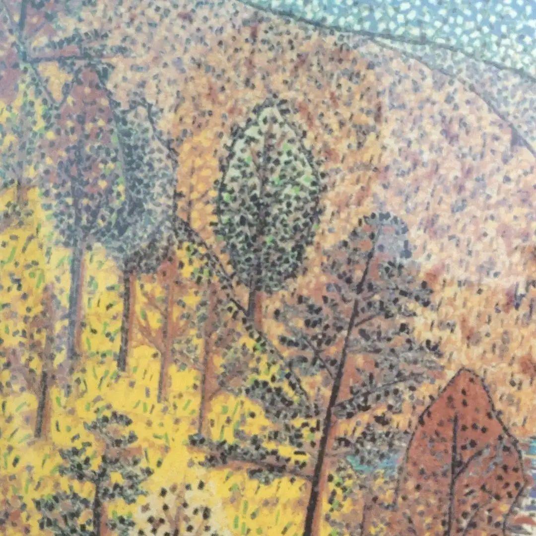 山下清　リトグラフ　107/300　落款