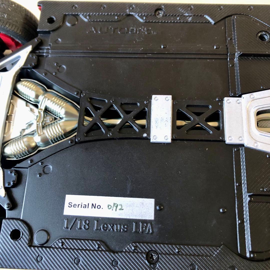 ミニカー AUTO ART 1/18 Lexus LFA