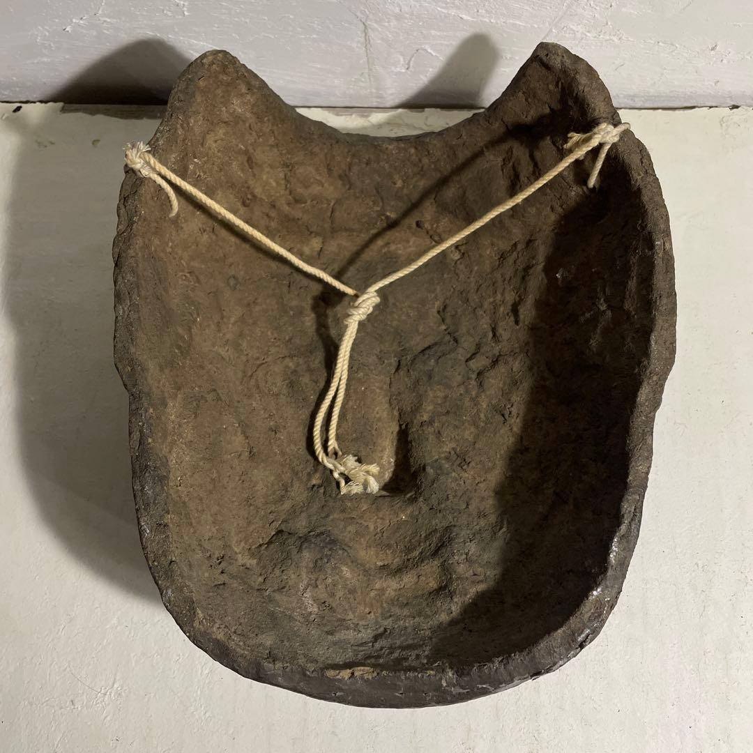 珍品 大きめ 仏頭 お面 35cm 骨董品 アンティーク