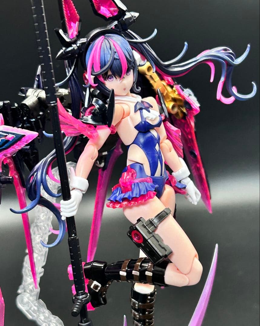 メガミデバイス　デザイアメイデン　レイダー 塗装済み完成品　パラディンデカール