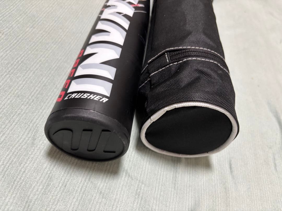 【超美品】ワニクラッシャー SPEED 84cm 軟式バット 専用ケース付き