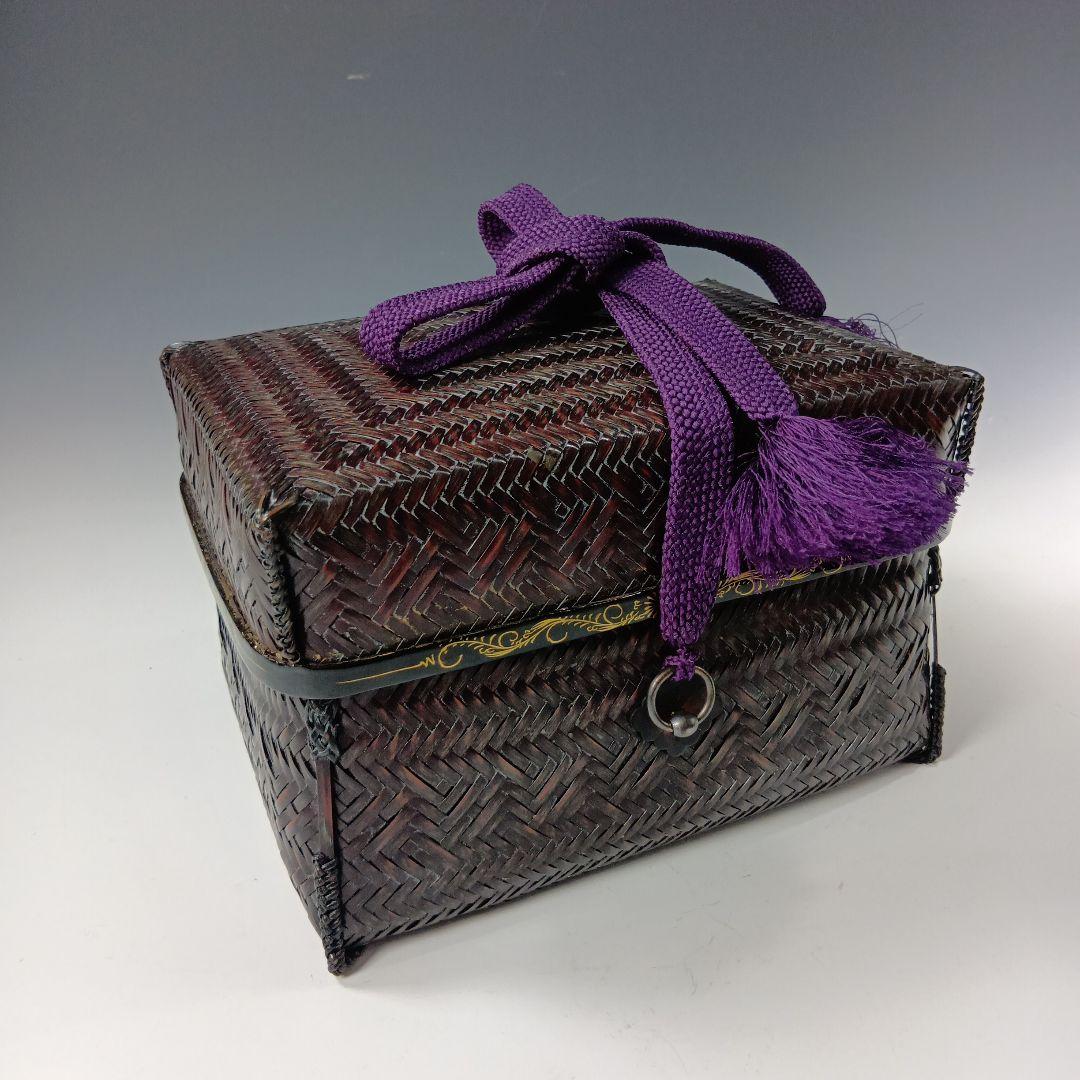 値下げ茶道具　御所籠一式　共箱