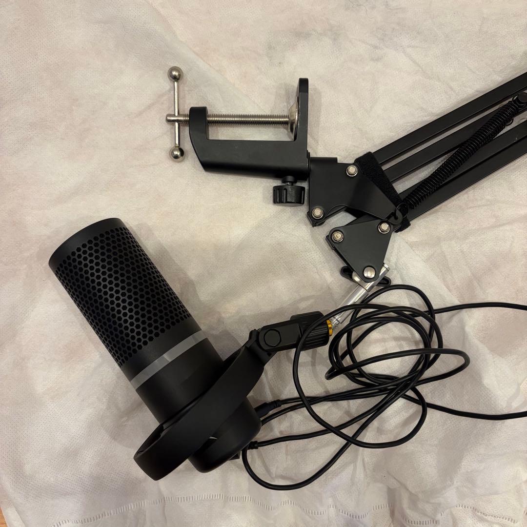 明*)様 マイクアーム付属 HyperX DuoCast USBマイク 配信に最