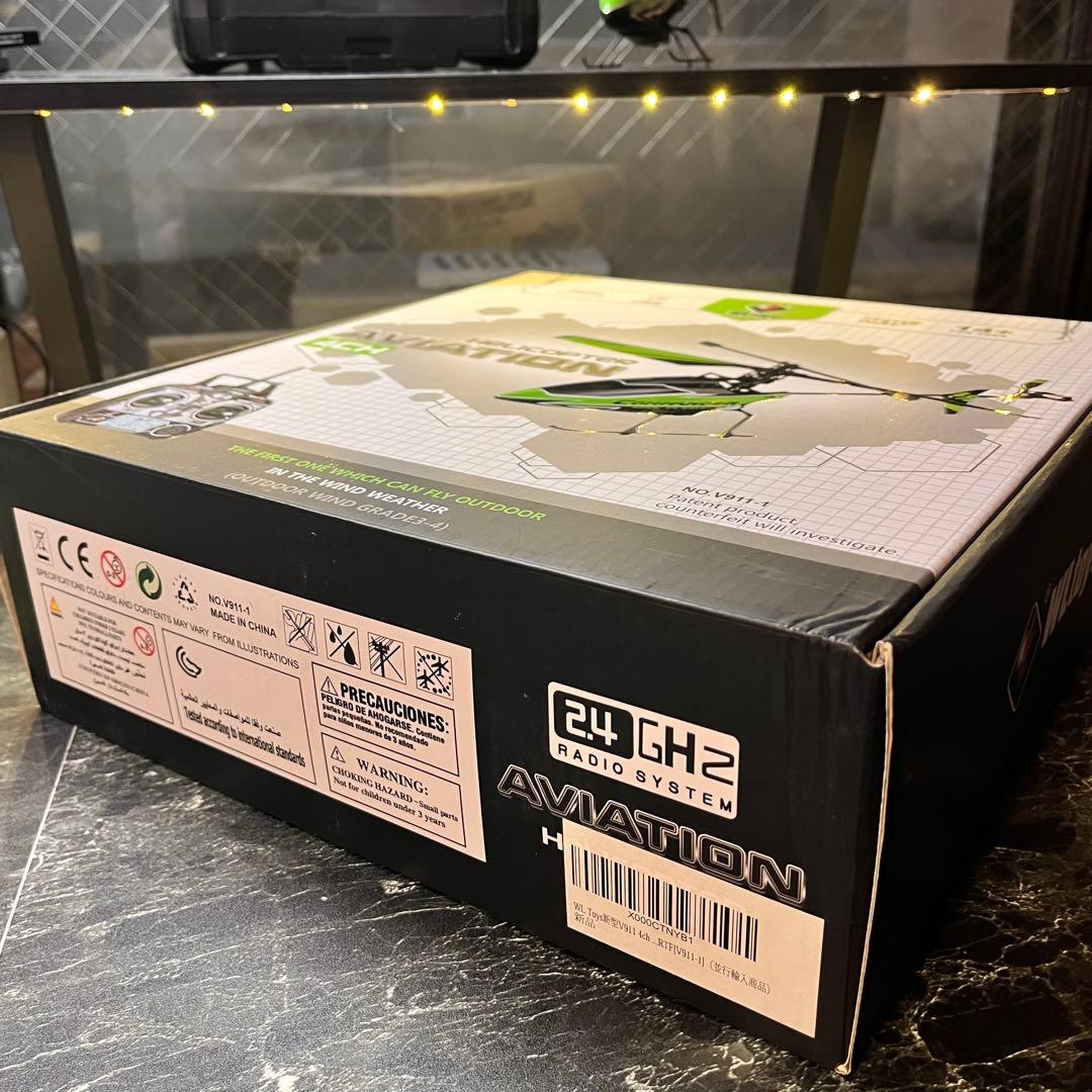 調整済み WLtoys V911 ラジコンヘリコプター RTFセット 中古品