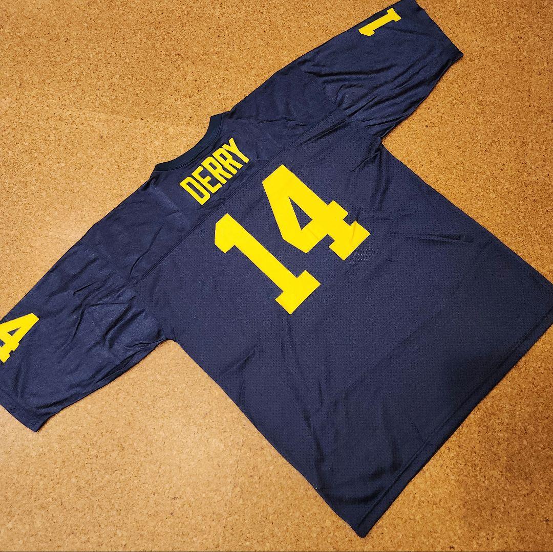 美品希少 ナイキ ミシガン大学 アメフト カレッジユニフォーム