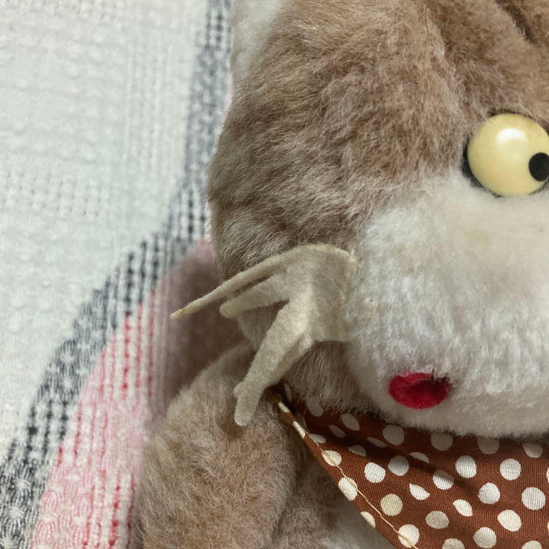 昭和レトロ　プチ・アムール　じゃりン子チエ　アントニオJr. ぬいぐるみ　中古品