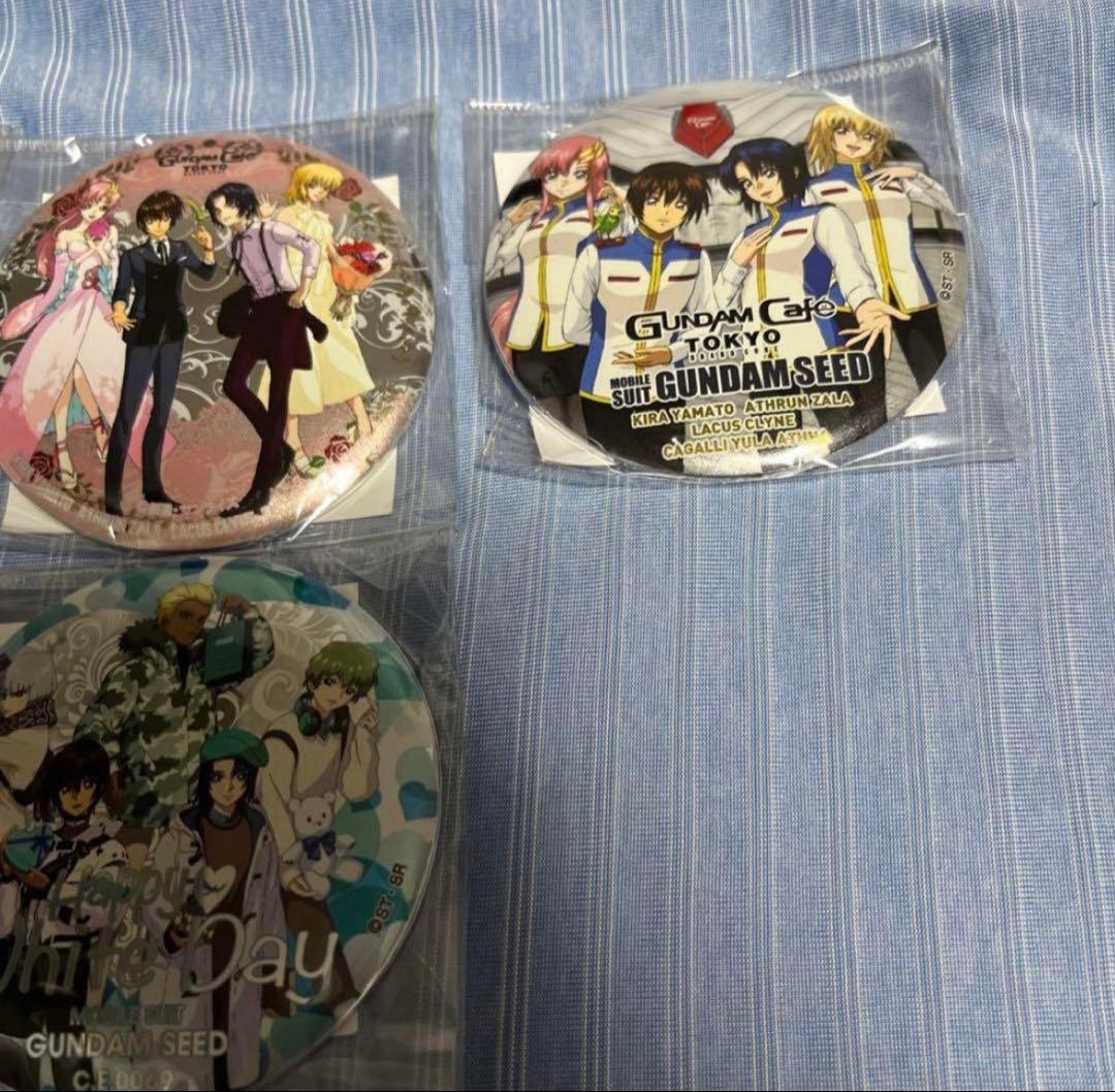 購入時コメント要　ガンダムSEED ガンダムカフェ　マグネットバッジ　ハロウィン