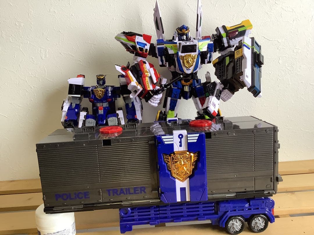 ミニフォース　ジャスティスタイタン　キャプテンコマンドーセット