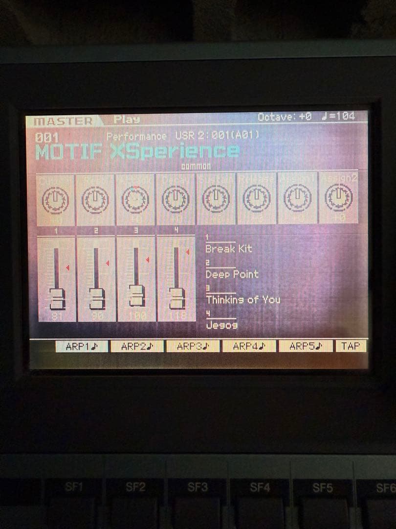 最終値下げ YAMAHA MOTIF XS6 シンセサイザー