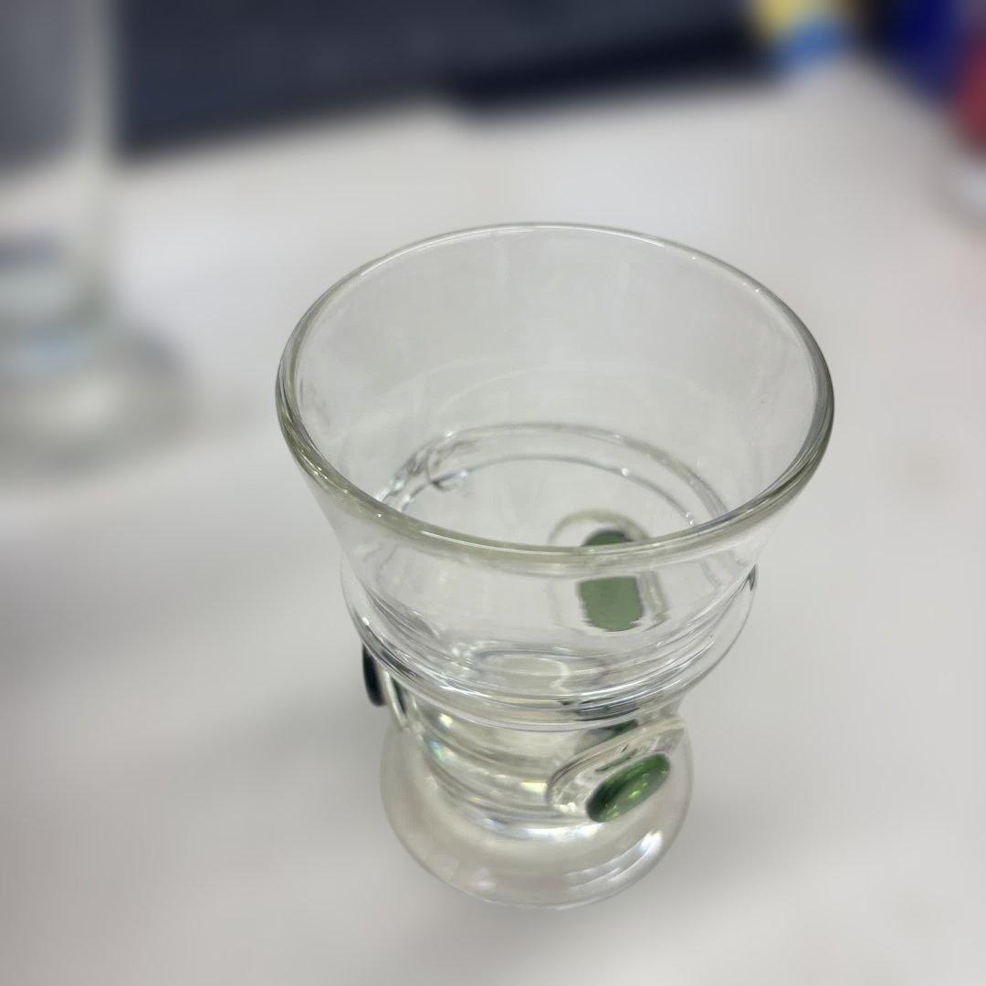 【Y】N10061 舩木倭帆　作　プラントグラス　吹きガラス　Shizu