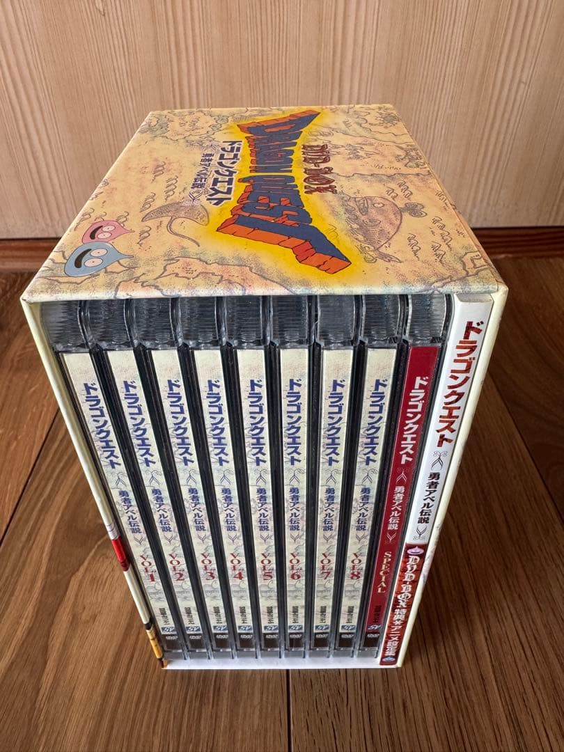 【超美品•完品】ドラゴンクエスト 勇者アベル伝説DVD-BOX 設定集付 鳥山明