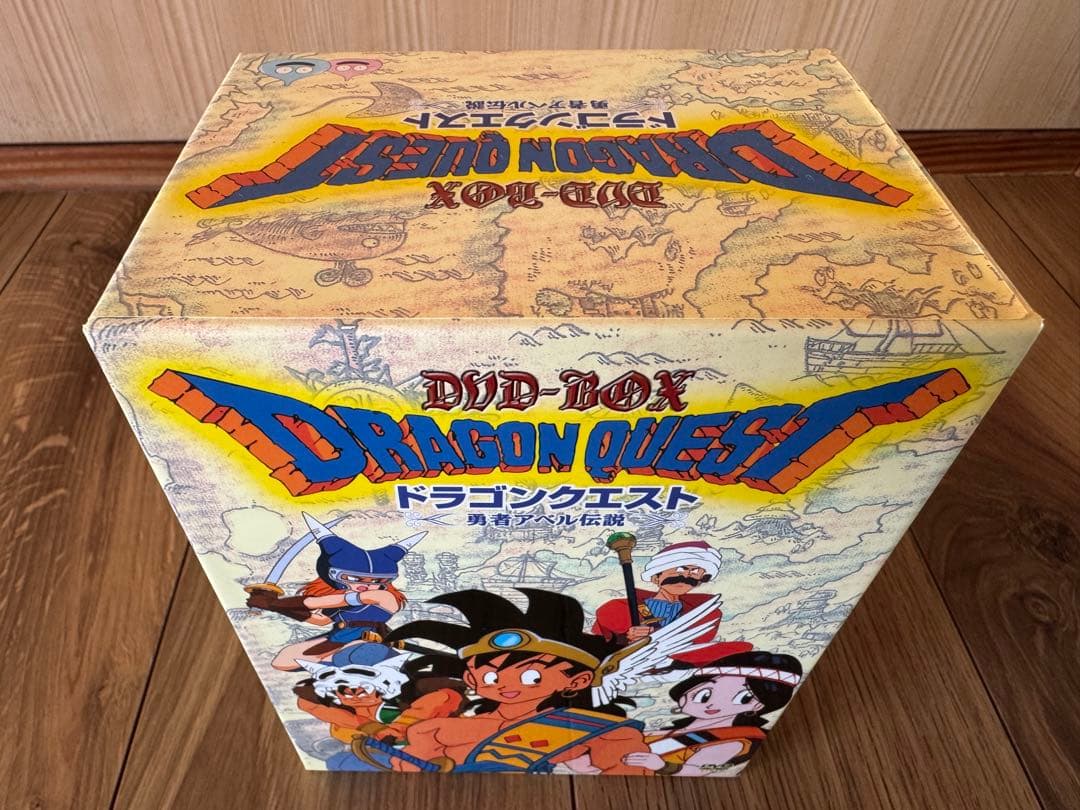 【超美品•完品】ドラゴンクエスト 勇者アベル伝説DVD-BOX 設定集付 鳥山明