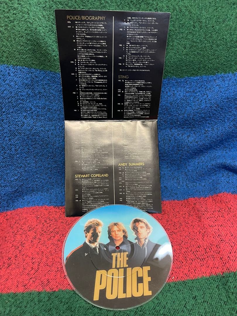 【限定盤】THE POLICE シングルレコードTHE POLICE BOX