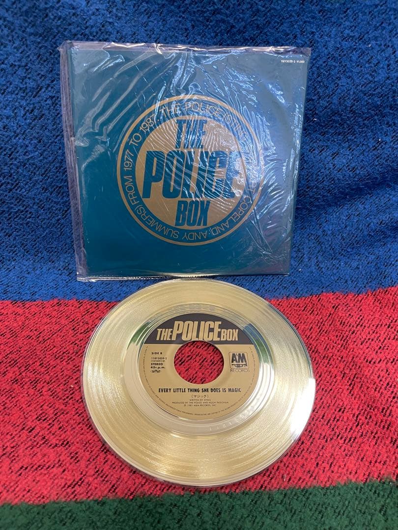 【限定盤】THE POLICE シングルレコードTHE POLICE BOX