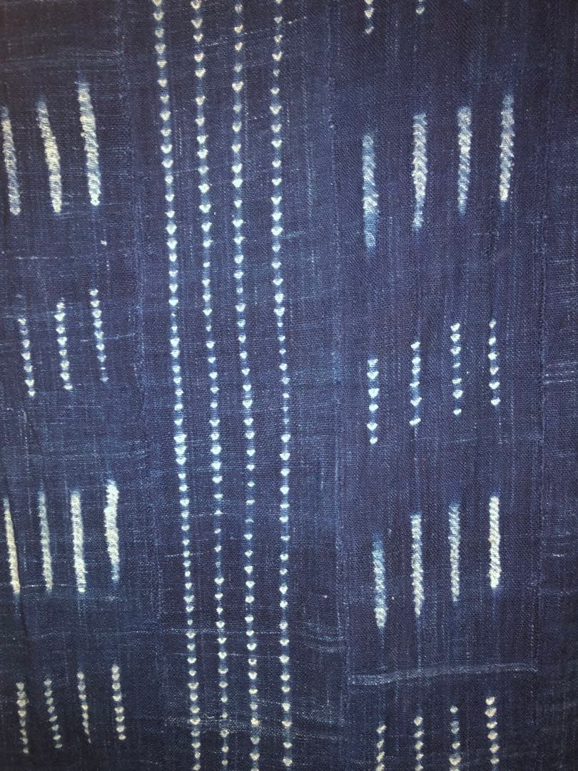 アフリカ　マリ　ドゴン族　藍染　アンティーク