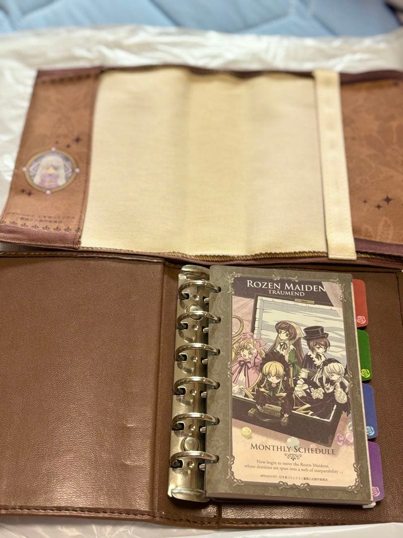 【希少】ローゼンメイデン 手帳 リフィル スケジュールシール