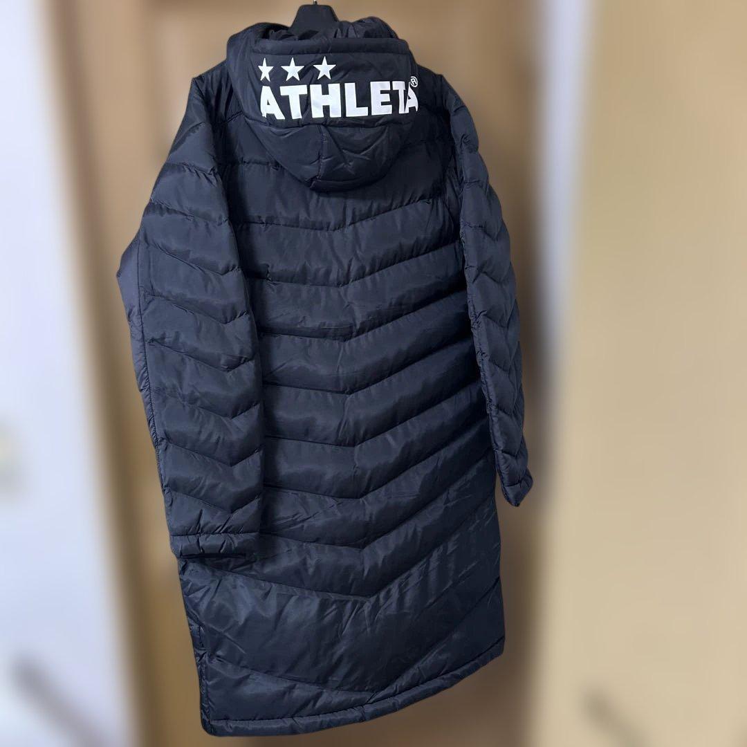 ATHLETA ベンチコート ブラック Lサイズ　定価19800円
