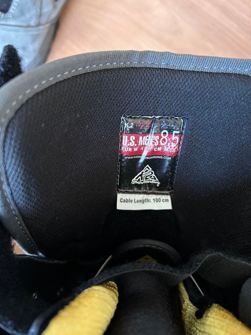 値下げ　k2 スノボーブーツ26.5