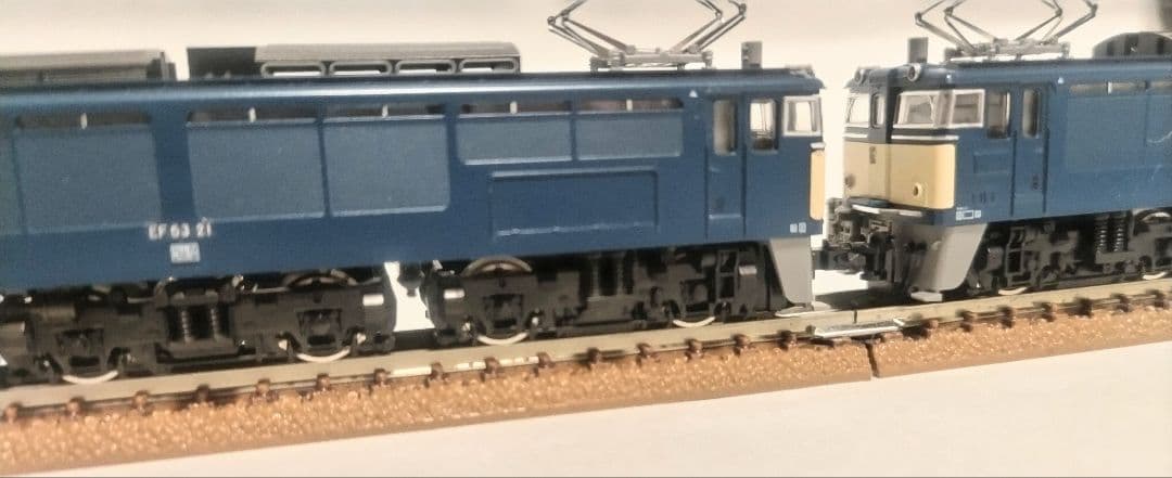 TOMIX JR EF63形電気機関車（2次形,青色）セット