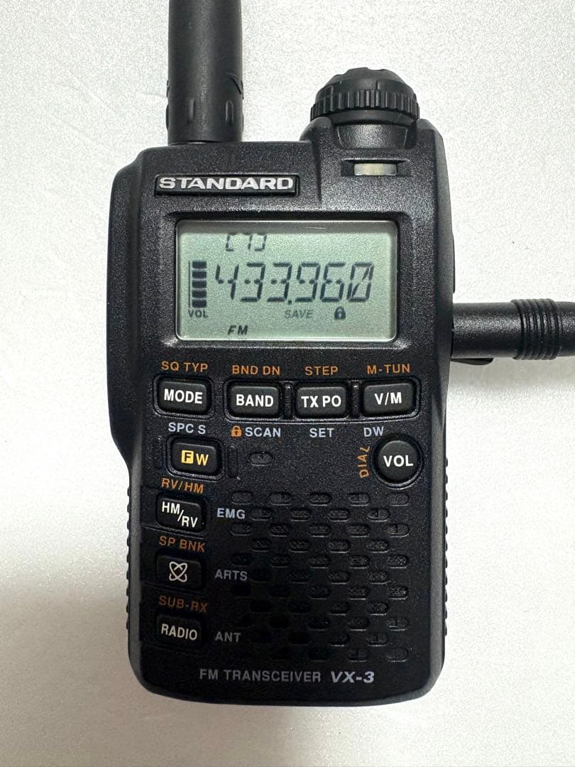 YAESU VX-3 八重洲無線 USB電源ケーブル付