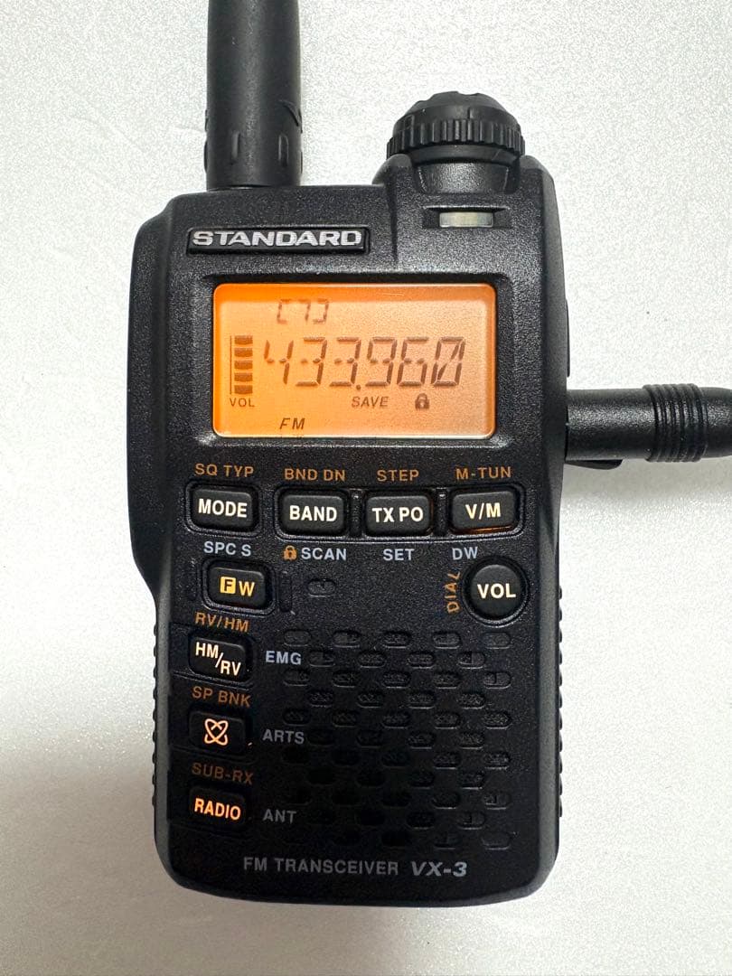 YAESU VX-3 八重洲無線 USB電源ケーブル付