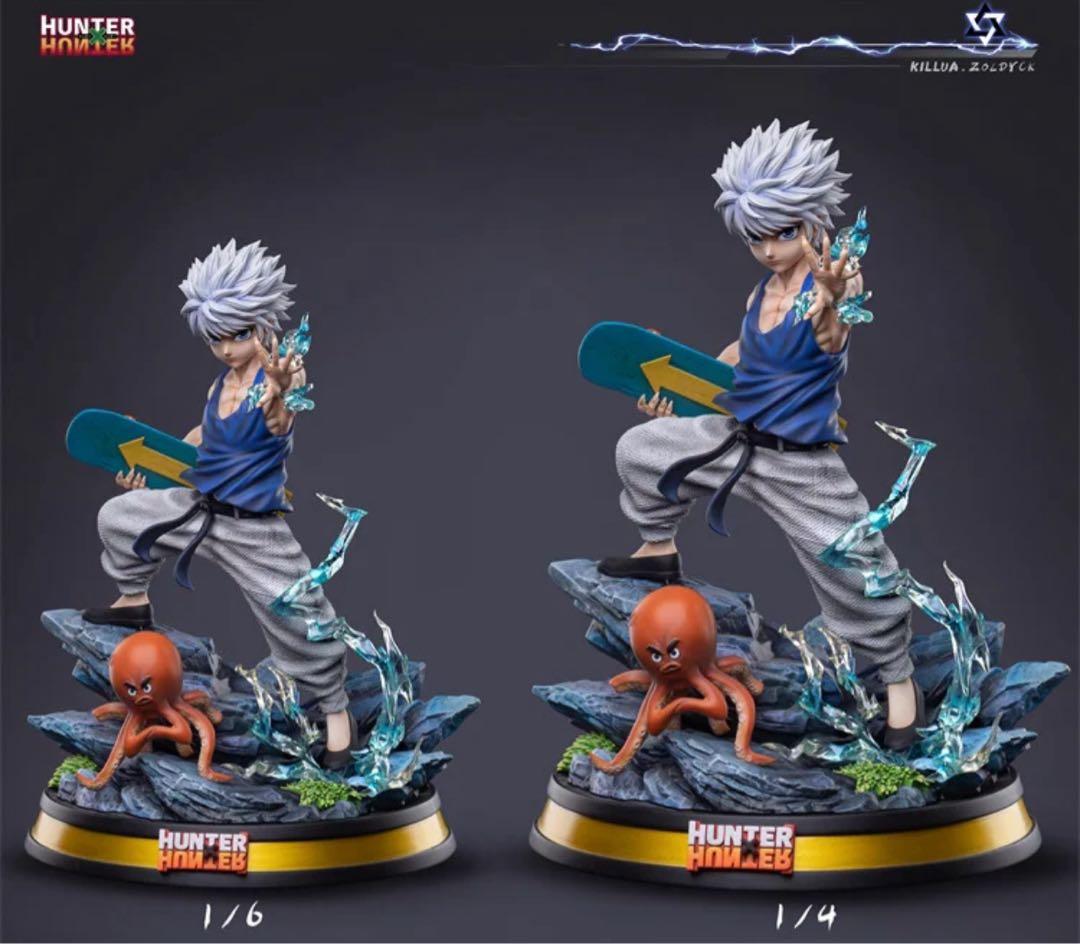 hunter×hunter キルア＝ゾルディック ガレージキット スタチュー⑦