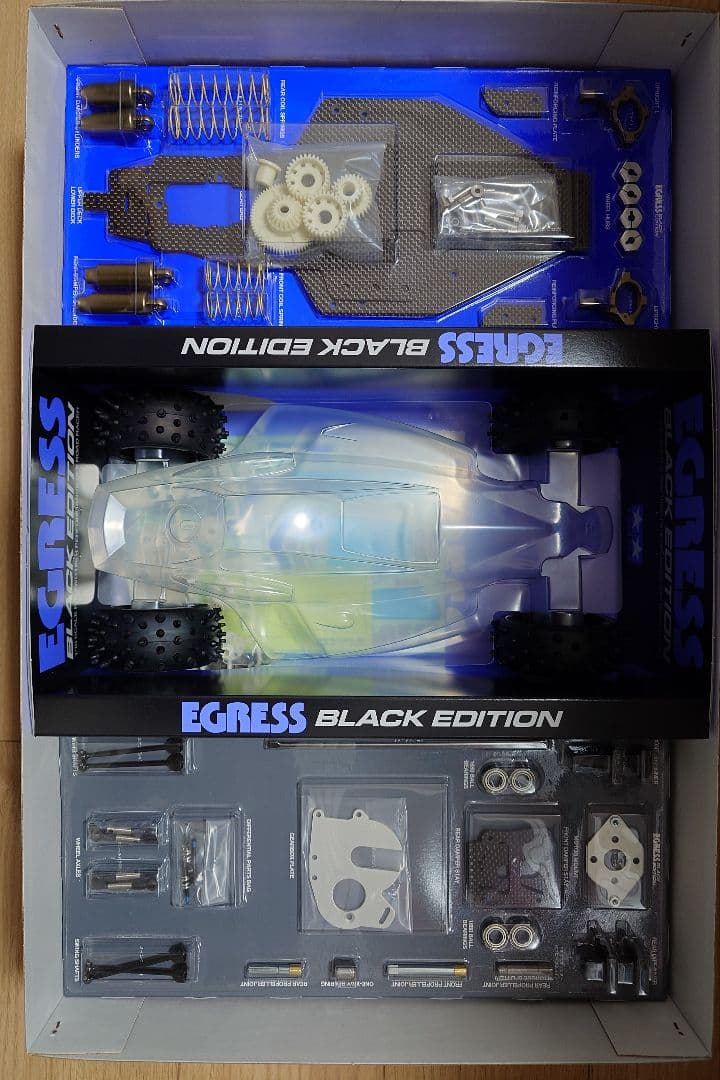 【未組立】タミヤ 1/10 イグレス ブラックエディション EGRESS