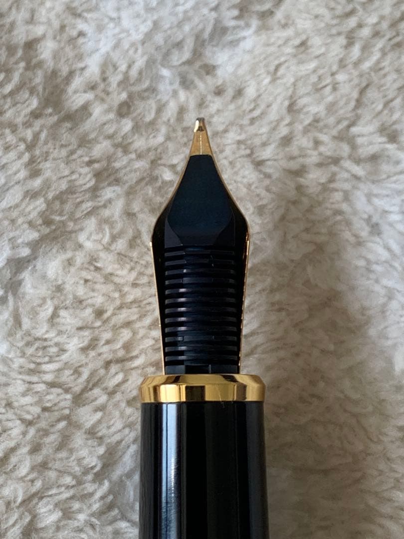 呉竹 くれ竹 夢銀河 天然木 万年筆 14K