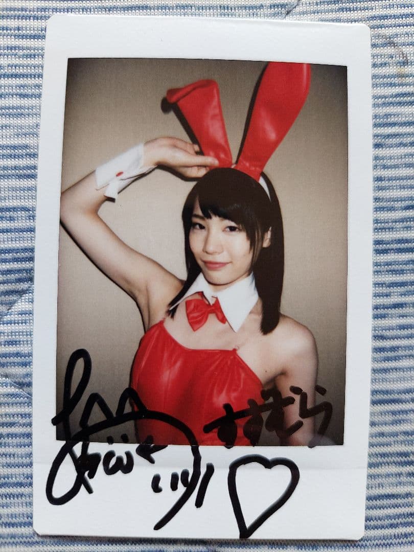 鈴村あいり　チェキ10枚　ミニ色紙+チェキアルバム　セット