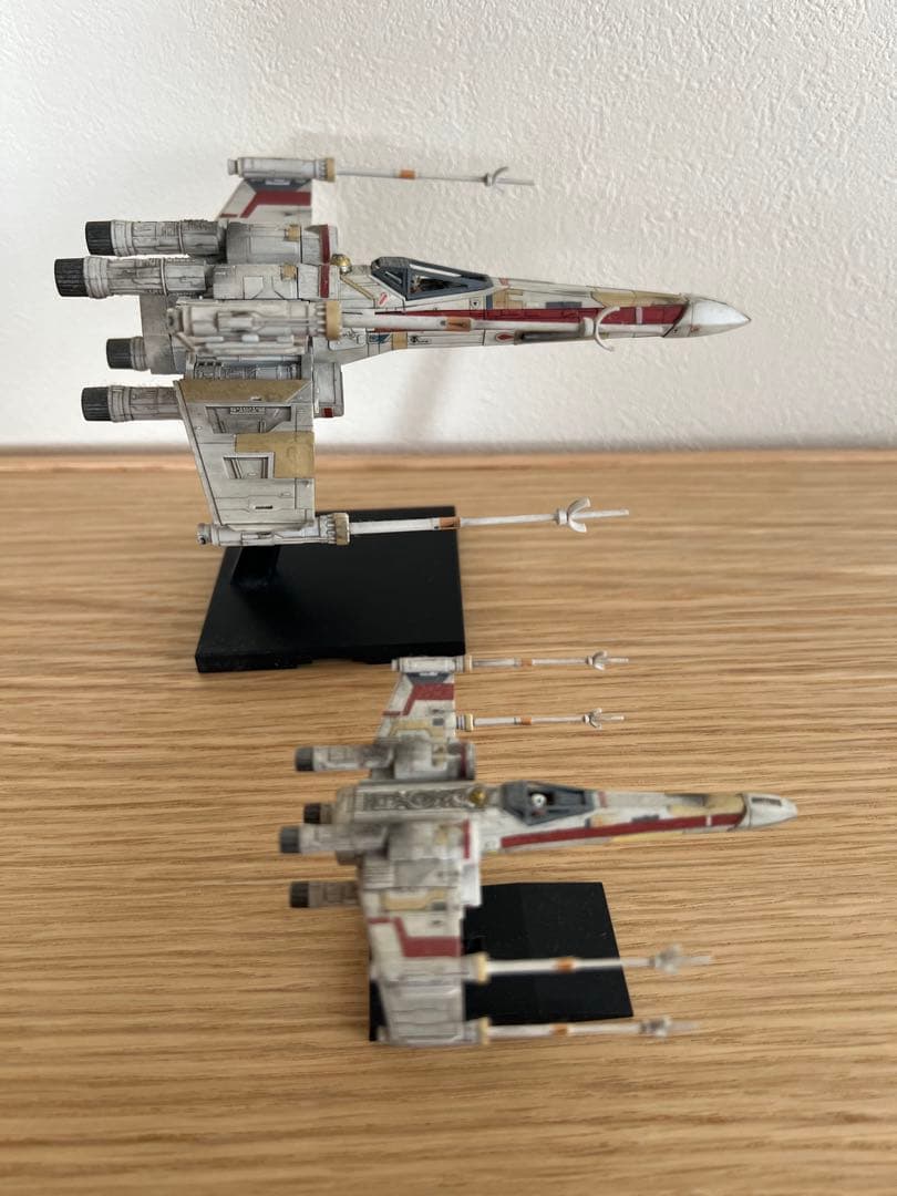 スターウォーズ　X-Wing Fighter プラモデル完成品　2機セット