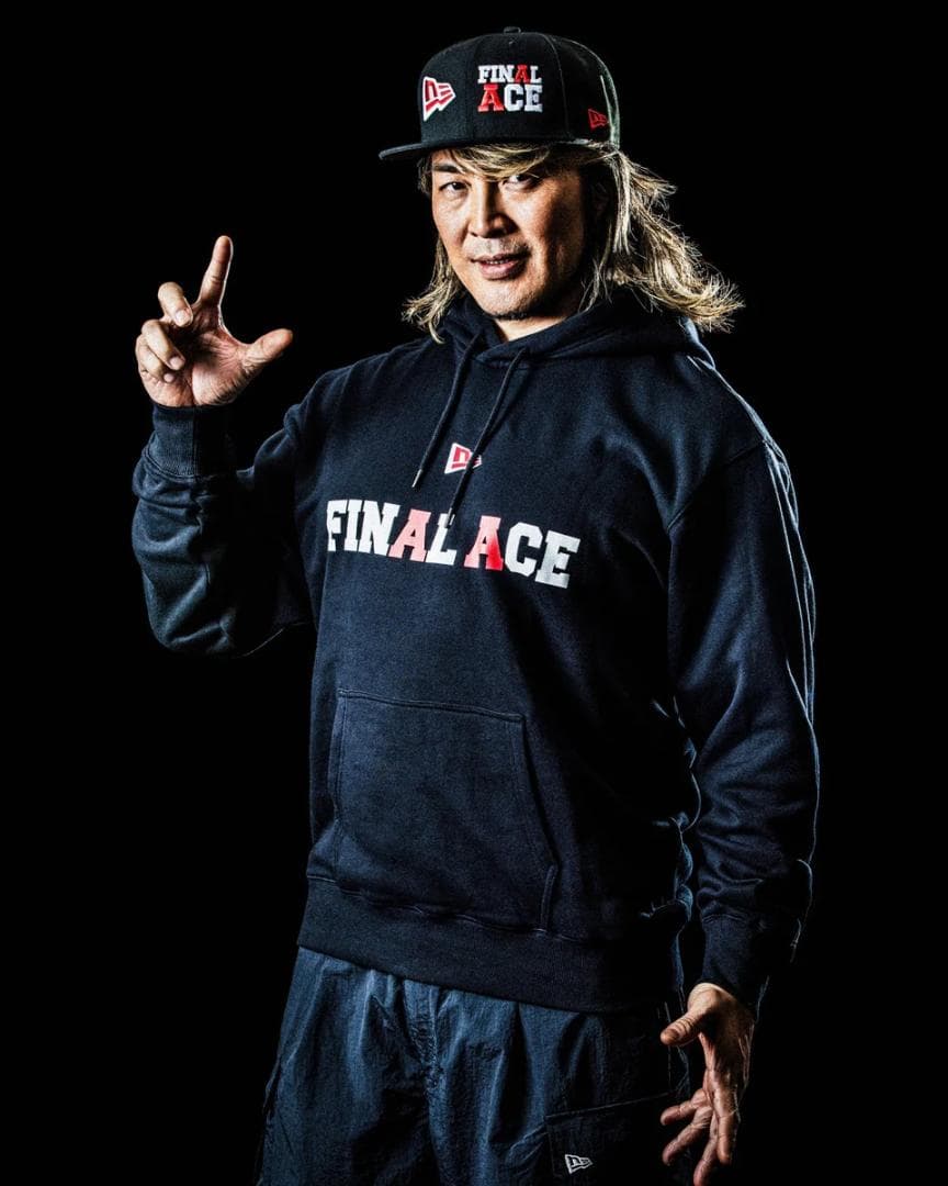 NEW ERA × 棚橋弘至「FINAL ACE」コラボフーディー Mサイズ