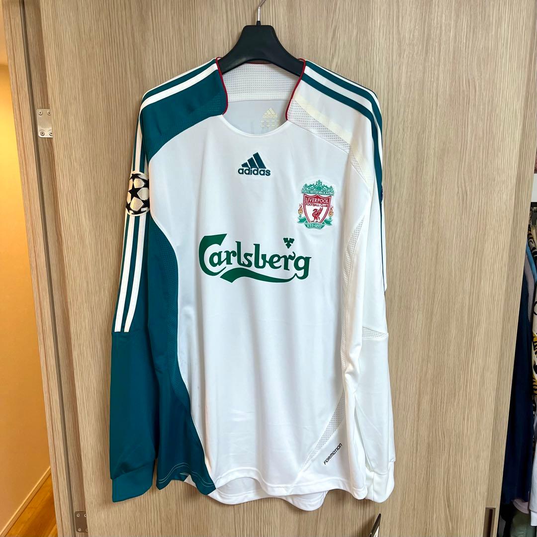 激レア　リバプール 2006/07 UCL選手用長袖3rdユニフォーム　アロンソ