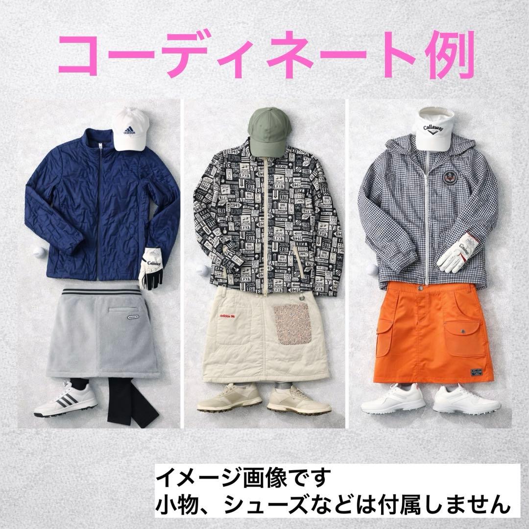 ゴルフウェアレディース まとめ売り7点 Lサイズ adidas他 中綿/ボア秋冬
