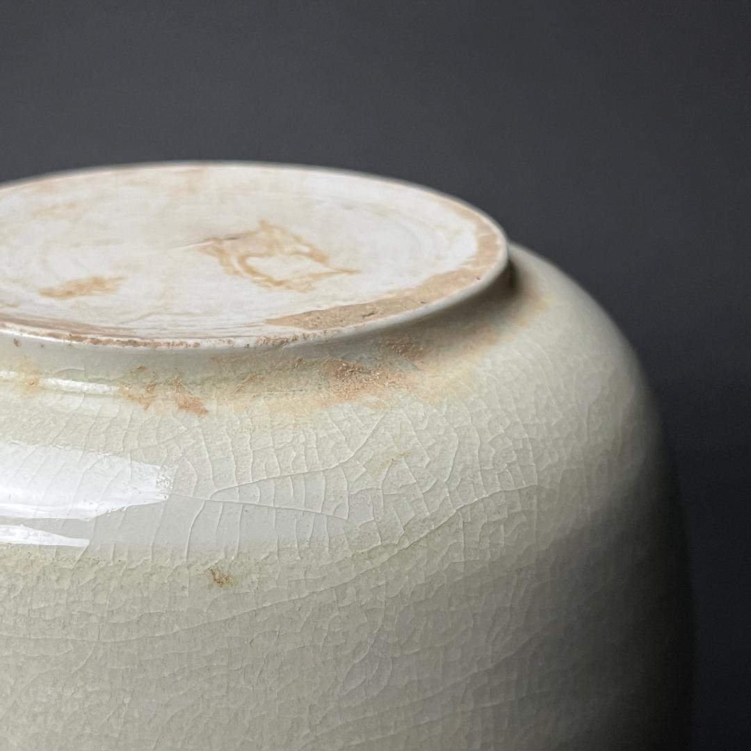 唐物 白釉瓶 随時代 中国美術 古玩 SN636