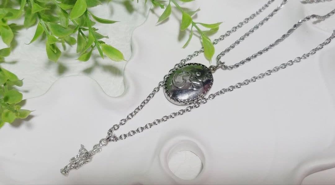 藤井風ネックレスセットOMペンダント シヴァ神&クリシュナ神 藤井風ネックレス