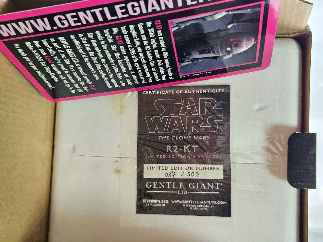 新品 スターウォーズ R2-K2 STAR WARS r2k2 gg ジェントル