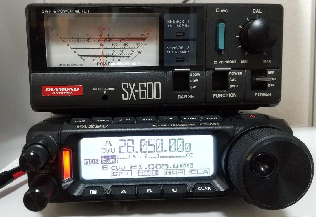 八重洲 FT-891M 50Wトランシーバー（現状渡し）