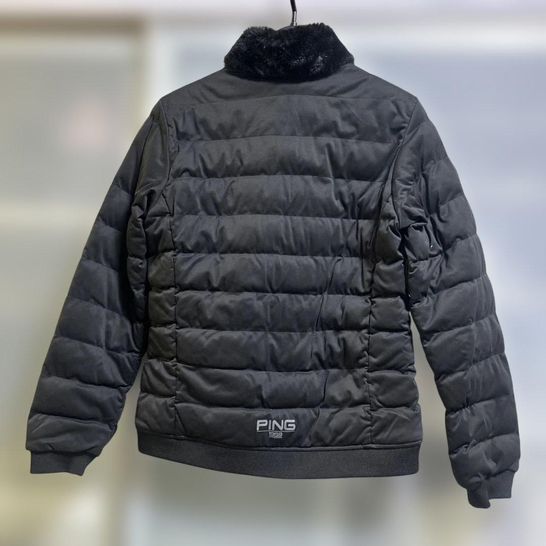 PING ♡中綿ジャケット ブラック　最終値下げ❗️